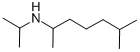 structure of CAS# 13946-02-6, Iproheptine;N-Isopropyl-6-Methyl-Heptan-2-Amine;N-Isopropyl-6-Methylheptan-2-Amine;1,5-Dimethylhexyl-Isopropyl-Amine
