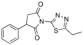 CAS#: 139477-31-9， 1-(5-Ethyl-1,3,4-Thiadiazol-2-Yl)-3-Phenylpyrrolidine-2,5-Dione