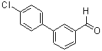 结构式 CAS# 139502-80-0, 4'-氯-[1,1'-联苯]-3-甲醛