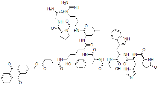 CAS#: 139570-70-0， Lhrh, Lysine(6)-Glutaryl-2-(Hydroxymethyl)Anthraquinone