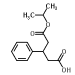 CAS 登录号：139747-87-8， 5-异丙氧基-5-氧代-3-苯基戊酸