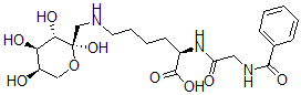 CAS#: 139950-87-1， (2R)-2-[[2-(Benzoylamino)Acetyl]Amino]-6-[[(2R,3S,4R,5R)-2,3,4,5-Tetrahydroxyoxan-2-Yl]Methylamino]Hexanoic Acid