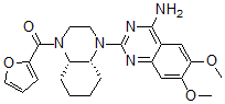 CAS#: 139953-73-4， [(4aR,8aS)-4-(4-Amino-6,7-Dimethoxyquinazolin-2-Yl)-2,3,4a,5,6,7,8,8a-Octahydroquinoxalin-1-Yl]-Furan-2-Ylmethanone