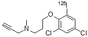 CAS#: 140163-68-4， N-(3-(2,4-Dichloro-6-Iodophenoxy)Propyl)-N-Methyl-2-Propynylamine