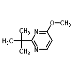 CAS#: 140201-04-3， 4-Methoxy-2-(2-Methyl-2-Propanyl)Pyrimidine