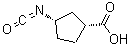 CAS#: 140210-16-8， (1R,3S)-3-Isocyanatocyclopentanecarboxylic Acid