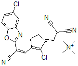 CAS#: 140234-15-7， 2-[(E)-[2-Chloro-3-[(Z)-2-(5-Chloro-1,3-Benzoxazol-2-Yl)-2-Cyanoethenyl]-1-Cyclopent-2-Enylidene]Methyl]Propanedinitrile, Tetramethylazanium