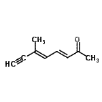 CAS#: 140472-19-1， (3E,5E)-6-Methyl-3,5-Octadien-7-Yn-2-One