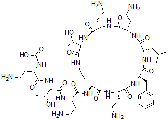 CAS 登录号：1406-11-7， 多粘菌素
