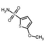 CAS#: 140646-38-4， 5-Methoxy-2-Thiophenesulfonamide