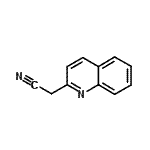 CAS#: 14068-28-1， 2-Quinolinylacetonitrile