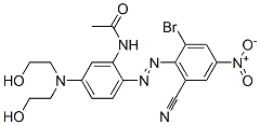 CAS#: 14071-35-3， N-[5-[Bis(2-Hydroxyethyl)Amino]-2-[(2-Bromo-6-Cyano-4-Nitrophenyl)Azo]Phenyl]-Acetamide