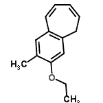 CAS#: 140834-36-2， 3-Ethoxy-2-Methyl-5H-Benzo[7]Annulene