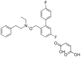 CAS#: 140890-71-7， N-(2-Bis(4-fluorophenyl)methoxy)ethyl-(2-phenyl)ethylamine maleate
