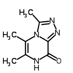 CAS 登录号：140911-18-8， 3,5,6-三甲基[1,2,4]三唑并[4,3-a]吡嗪-8(7H)-酮