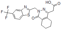CAS#: 140926-49-4， 2-[4-Oxo-3-[[5-(Trifluoromethyl)-1,3-Benzothiazol-2-Yl]Methyl]-5,6,7,8-Tetrahydrophthalazin-1-Yl]Acetic Acid