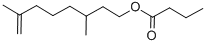 CAS#: 141-15-1， Rhodinyl Butyrate