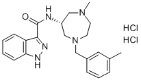 CAS#: 141034-42-6， N-[(6R)-1-Methyl-4-[(3-Methylphenyl)Methyl]-1,4-Diazepan-6-Yl]-1H-Indazole-3-Carboxamide Dihydrochloride