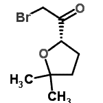 CAS#: 141072-75-5， 2-Bromo-1-[(2S)-5,5-Dimethyltetrahydro-2-Furanyl]Ethanone