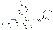 CAS#: 141078-92-4， 3-(4-Methoxyphenyl)-4-(4-Methylphenyl)-5-(Phenoxymethyl)-1,2,4-Triazole