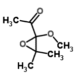 CAS#: 141080-99-1， 1-(2-Methoxy-3,3-Dimethyl-2-Oxiranyl)Ethanone