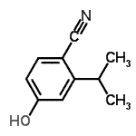 CAS#: 14114-32-0， 4-Hydroxy-2-Isopropylbenzonitrile