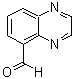 结构式 CAS# 141234-08-4, 5-喹喔啉甲醛