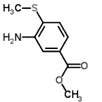 CAS#: 141238-13-3， Methyl 3-Amino-4-(Methylsulfanyl)Benzoate