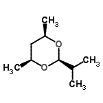 CAS#: 141271-05-8， (2S,4R,6S)-2-Isopropyl-4,6-Dimethyl-1,3-Dioxane