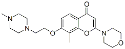 CAS#: 141308-25-0， 8-Methyl-7-[2-(4-Methylpiperazin-1-Yl)Ethoxy]-2-Morpholin-4-Ylchromen-4-One