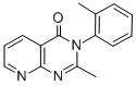 CAS#: 14133-24-5， 2-Methyl-3-(2'-methylphenyl)-4-oxo-3,4-dihydropyrido(2,3-d)pyrimidine