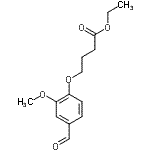 CAS#: 141333-27-9， Ethyl 4-(4-Formyl-2-Methoxyphenoxy)Butanoate