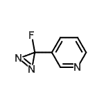 CAS#: 141342-10-1， 3-(3-Fluoro-3H-diaziren-3-yl)pyridine