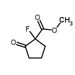 CAS#: 141420-01-1， Methyl 1-Fluoro-2-Oxocyclopentanecarboxylate