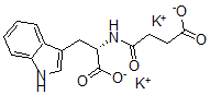 CAS#: 141444-38-4， Dipotassium 4-[[(2S)-3-(1H-Indol-3-Yl)-1-Oxido-1-Oxopropan-2-Yl]Amino]-4-Oxobutanoate