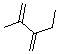 CAS#: 14145-44-9， 2-Methyl-3-methylidenepent-1-ene