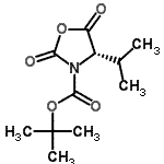 CAS#: 141468-55-5， 2-Methyl-2-Propanyl (4S)-4-Isopropyl-2,5-Dioxo-1,3-Oxazolidine-3-Carboxylate