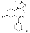 CAS#: 141490-47-3， 3-(8-Chloro-1-Methyl-4H-[1,2,4]Triazolo[4,3-a][1,4]Benzodiazepin-6-Yl)Phenol