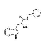 structure of CAS# 141595-98-4, Benzyl Tryptophanate;Benzyl 2-amino-3-(1H-indol-3-yl)propanoate #;D-Tryptophan benzyl ester;L-Tryptophan Benzyl Ester