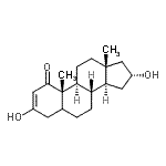 CAS#: 14167-51-2， (16alpha)-3,16-Dihydroxyandrost-2-En-1-One