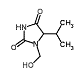 CAS#: 141702-80-9， 1-(Hydroxymethyl)-5-Isopropyl-2,4-Imidazolidinedione