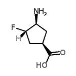 CAS#: 141765-38-0， (1R,3S,4S)-3-Amino-4-Fluorocyclopentanecarboxylic Acid