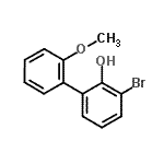 CAS#: 141778-86-1， 3-Bromo-2'-Methoxy-2-Biphenylol