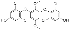 CAS#: 141794-49-2， 3,5-Dichloro-4-[3-(2,6-Dichloro-4-Hydroxyphenoxy)-2,5-Dimethoxyphenoxy]Phenol