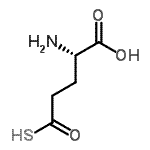 CAS#: 141817-15-4， (2S)-2-Amino-5-Oxo-5-Sulfanylpentanoic Acid