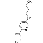 CAS#: 142054-67-9， Methyl 6-(Butylamino)-3-Pyridazinecarboxylate