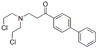 CAS#: 142058-12-6， 3-[Bis(2-Chloroethyl)Amino]-1-(4-Phenylphenyl)Propan-1-One
