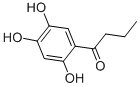 structure of CAS# 1421-63-2, 2,4,5-Trihydroxybutyrophenone;St5429227;1-Butanone, 1-(2,4,5-Trihydroxyphenyl)-;2',4',5'-Trihydroxybutyrophenone