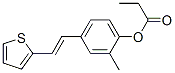 CAS 登录号：142115-47-7， [2,6-二甲基-4-(2-噻吩-2-基乙烯基)苯基]乙酸酯