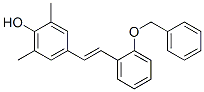 CAS#: 142115-52-4， 2,6-Dimethyl-4-[(E)-2-[2-(Phenylmethoxy)Phenyl]Ethenyl]Phenol